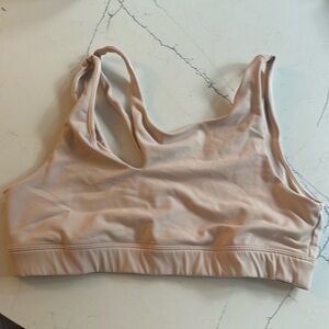 ALO Yoga sports bra with strappy cut outs